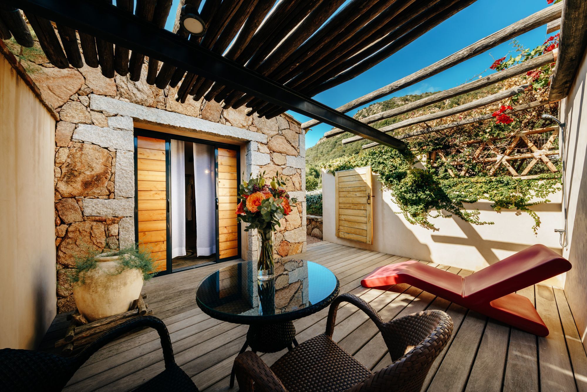 Les Bergeries de Palombaggia Hotel in Porto Vecchio Patio Room